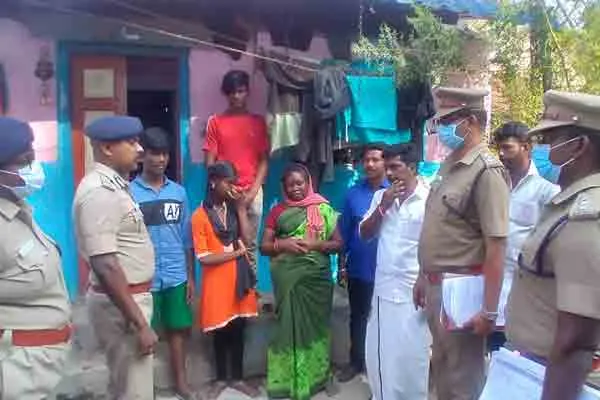 IG Balakrishnan meets the families of the victims 