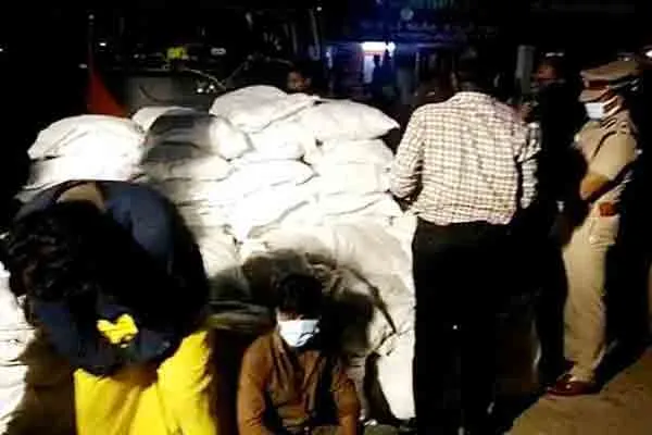 Abduction blindfold! - 1 ton of gutka trapped in Rajapalayam!