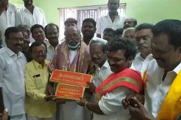 Unopposed elected PMK Leader 