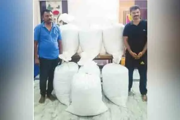 40 lakh rupees worth cannabis seized 2 arrested!