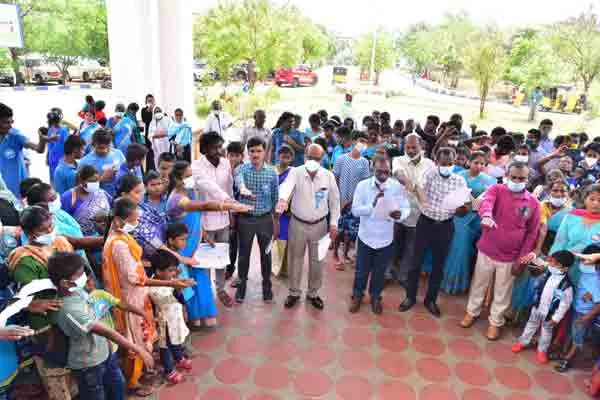 International Autism Day! Pledge accepted at Trichy Collector's Office!