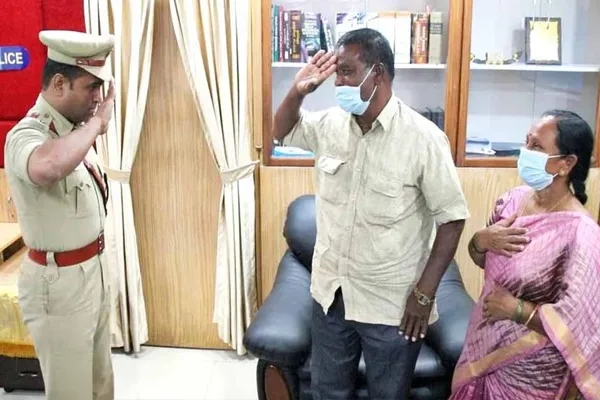 Kanyakumari SP Harikiran Prasad son studying in Government school  