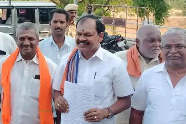 Arjun Sampath addressed press in dindigul 