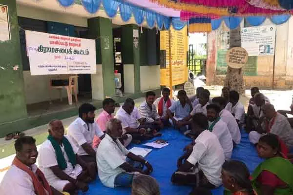 Thiruvannamalai Paliyappat grama saba meeting 