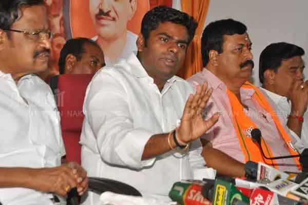 ADMK-BJP alliance in now questionable 