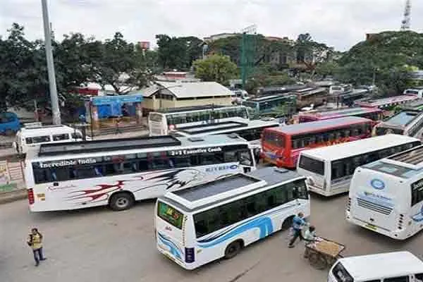 Private Omni buses' permit canceled for charging extra ..!  
