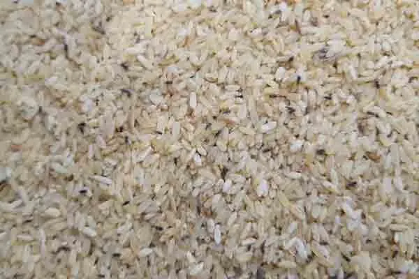 people struggle with Unconditional ration rice 