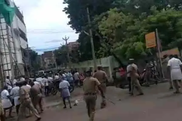 DMK ADMK controversy virudhunagar 