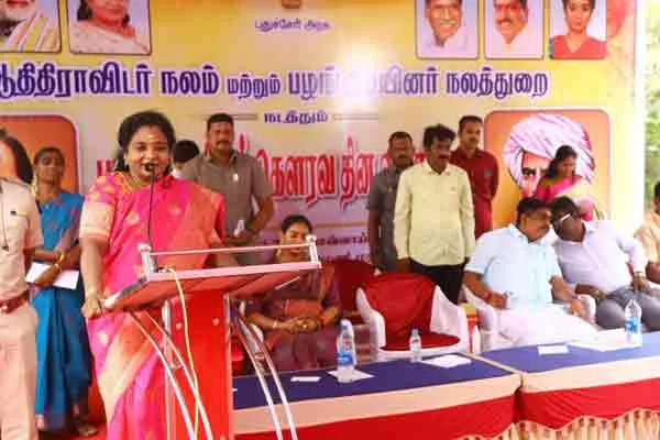 Governor Tamilisai interrupted the minister's speech
