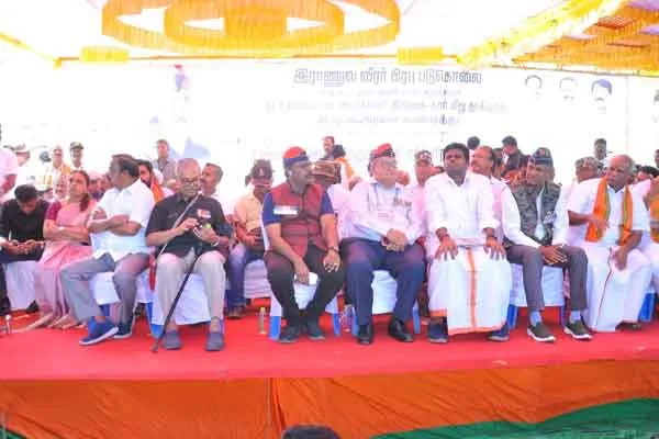 Annamalai met Governor RN Ravi with Colonel. Pandian 