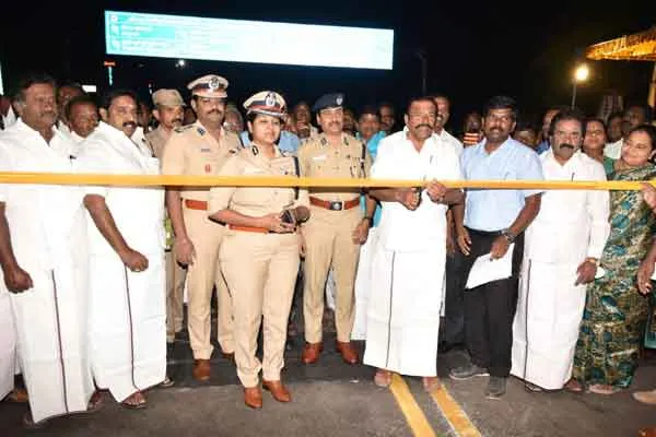 Opening of the Cauvery Bridge after six months