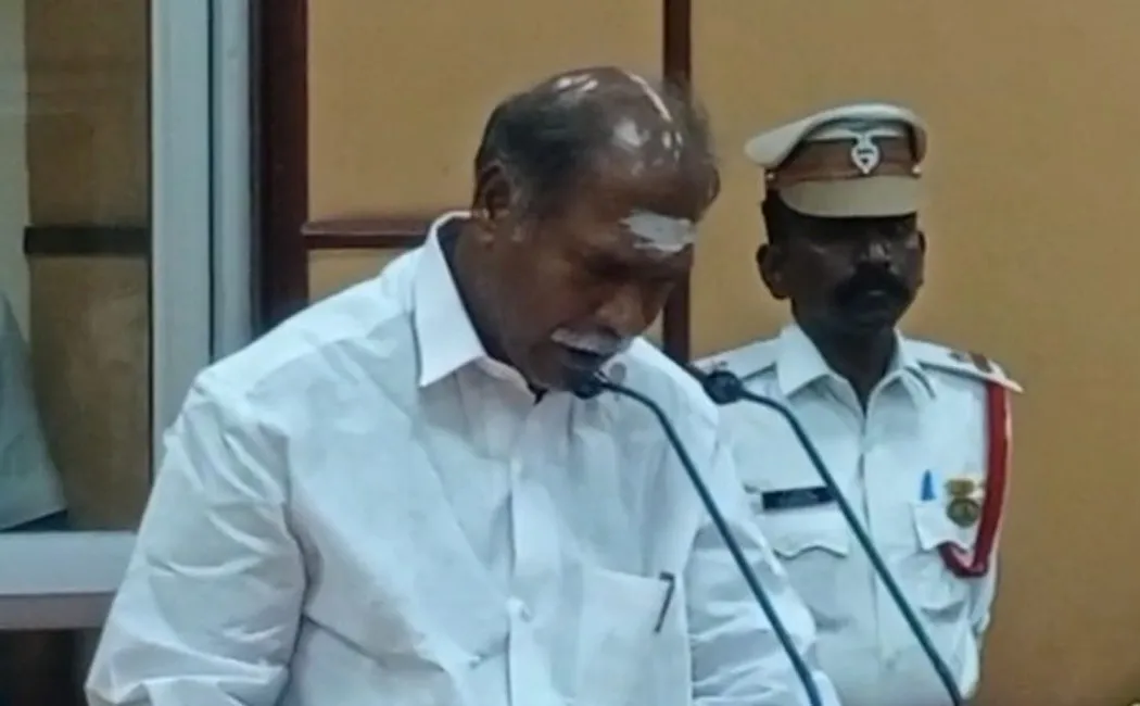 cm Rangasamy has said that Puducherry will get state status soon