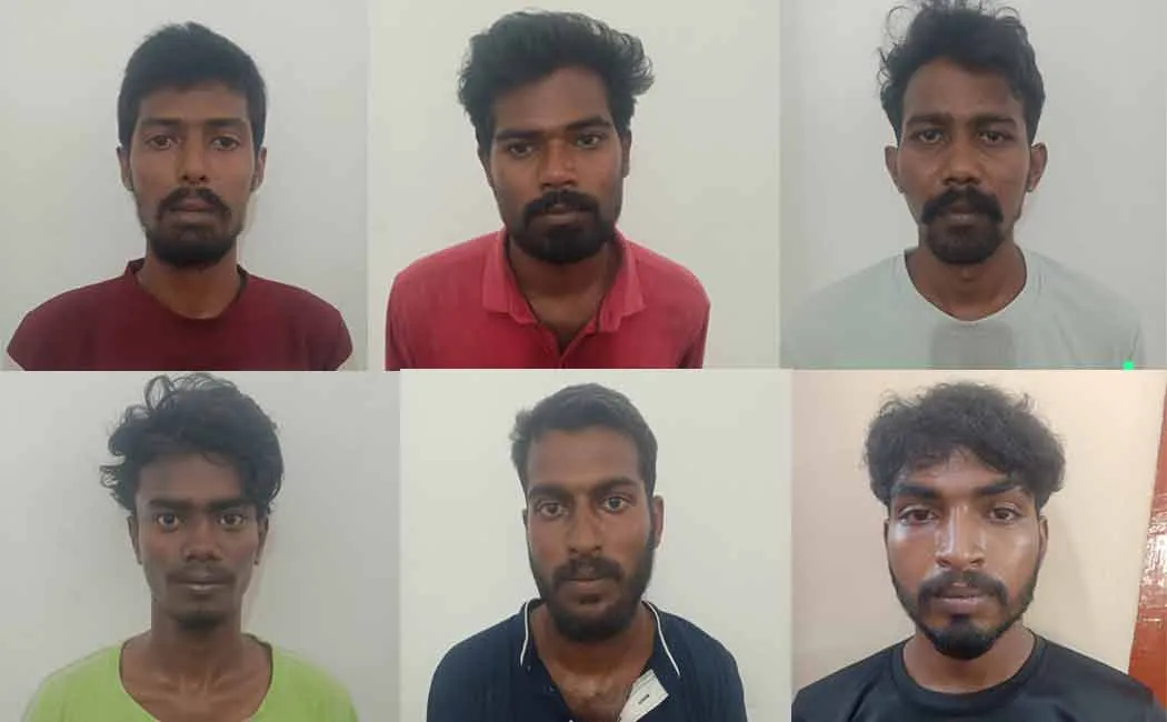 6 arrested for kidnapping youth and extorting money