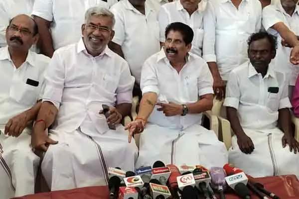 K P Krishnan addressed press 