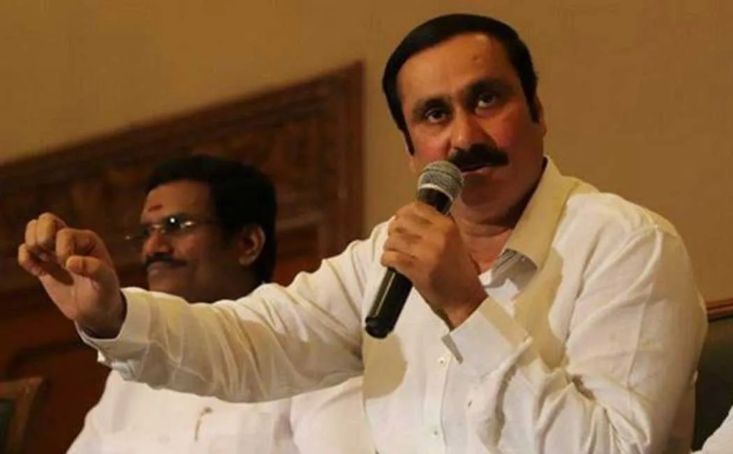 Anbumani condemns Tamil Nadu government for liquor issue