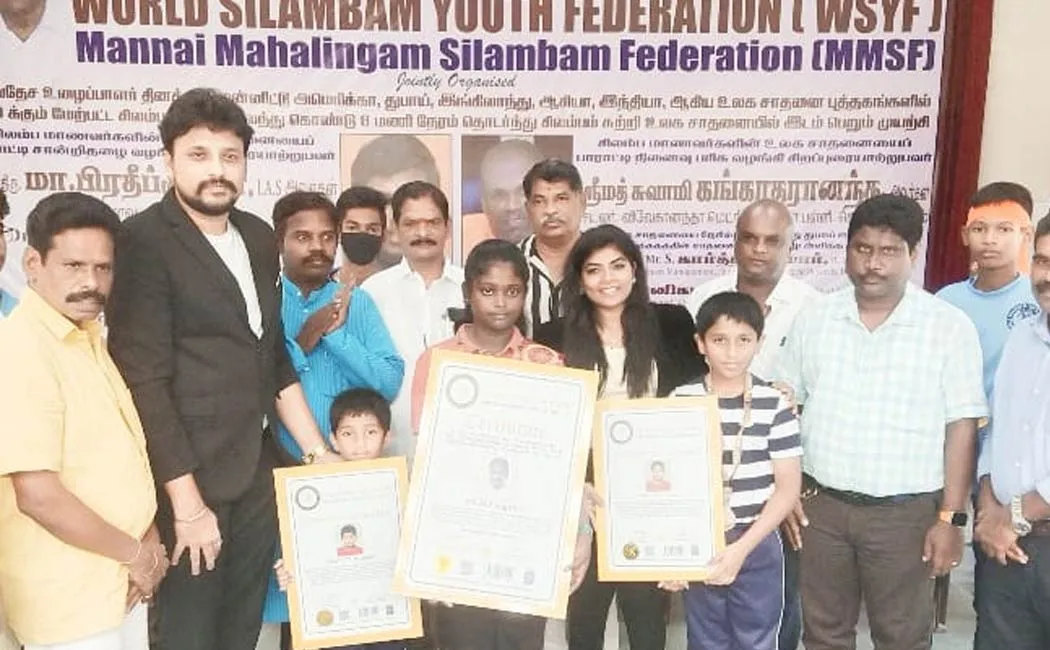 New World Record in silambam