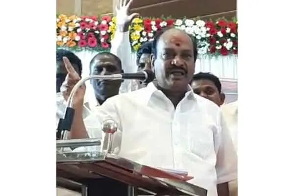 DMK MP Jagathratchekan speech at pondicherry about pondicherry assembly election 