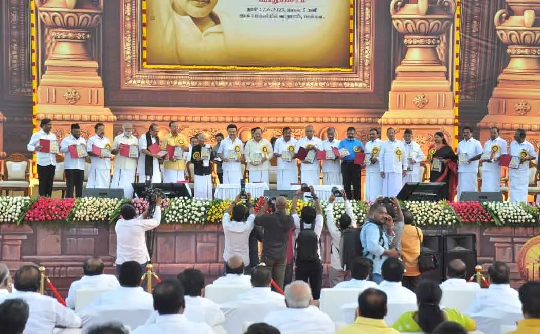 K. Balakrishnan speech at Kalaignar's 100 year celebration 