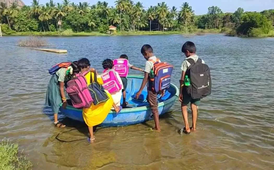 Villagers in Krishnagiri have been suffering without roads for 45 years