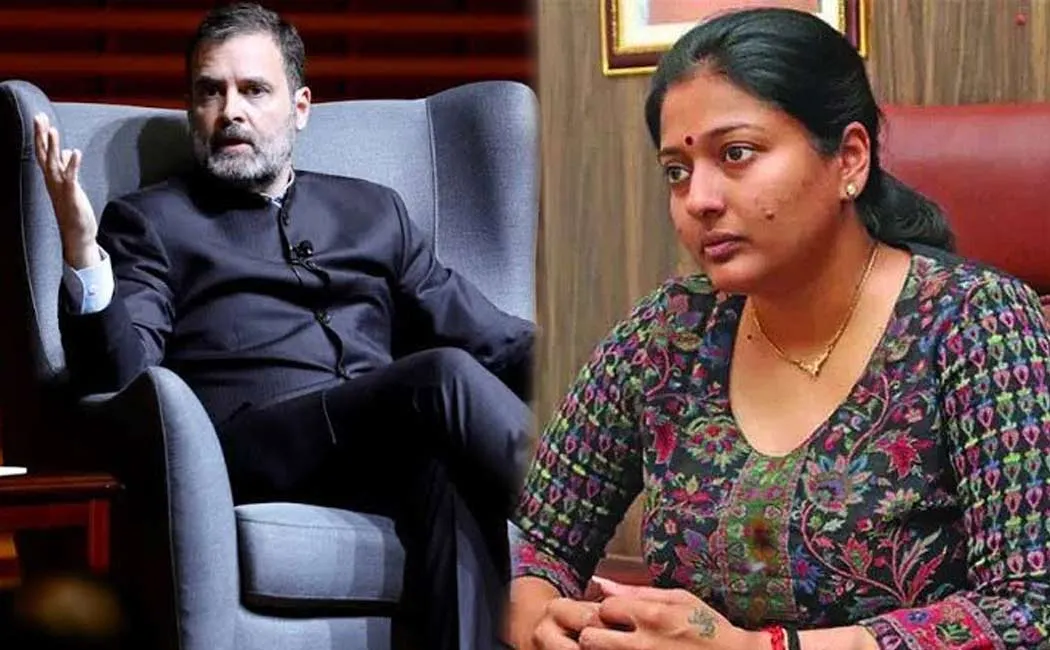 Actress Gayathri Raghuram wishes Rahul Gandhi on his birthday