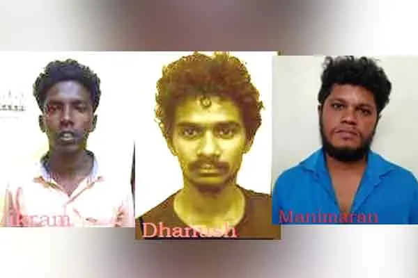 Gundas swooped on three in salem 