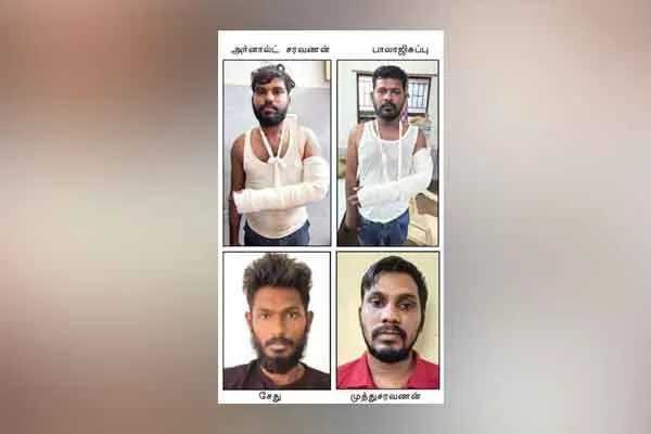 rowdy gang arrested by cholavaram police 