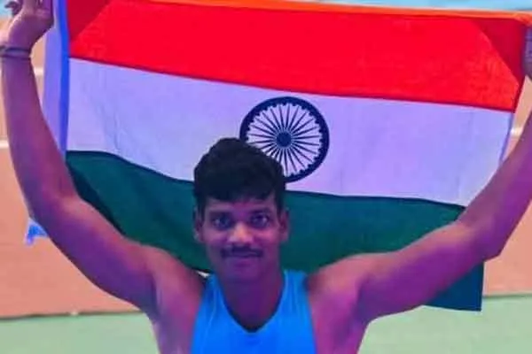 Para Asian Tournament; A Tamil Nadu player with a record