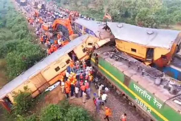 Andhra Pradesh Train accident 