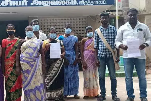 Villagers petition to build new school building to replace damaged building!