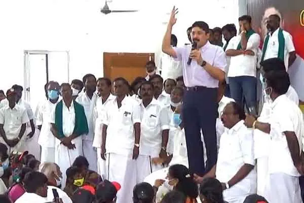 MP Dhayanithi maran speech about Edappadi palanisamy 