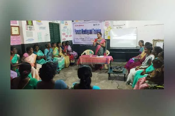 Royal Enfield company organized the awareness program