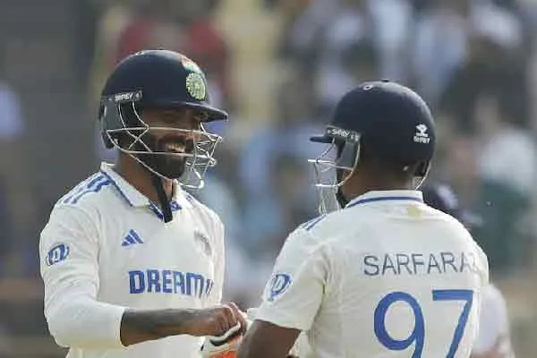 Ravindra Jadeja insta story for sarfaraz khan