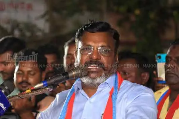 Thirumavalavan welcome's Supreme Court Verdict 