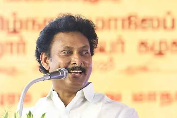 Minister anbil mahesh comment on modi 