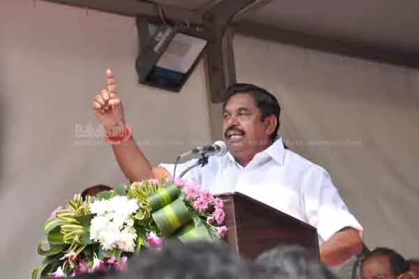 Edappadi palanisamy speech at jayalalitha memorial 