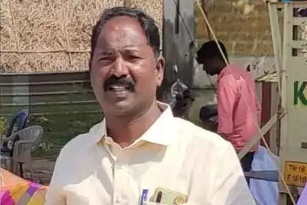 DMK member karunakaran passes away in thiruvallur  