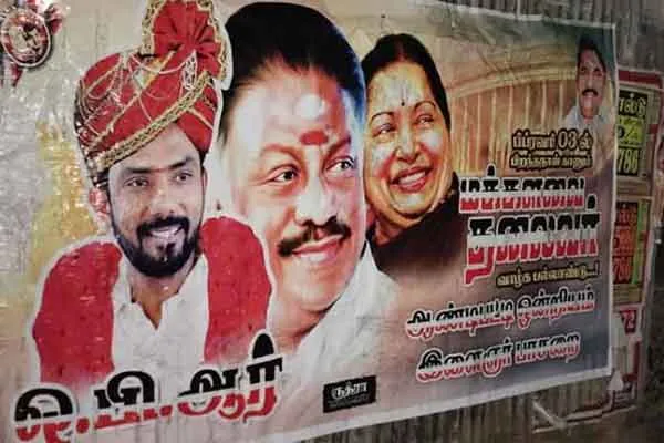  AIADMK  ravinthranath poster issue 