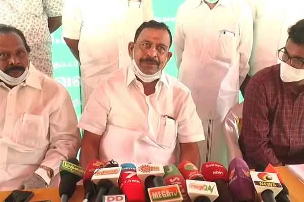 Dinakaran who wanted to disable the admk symbol, it is strange to talk about AIADMK merger  says OS Maniyan