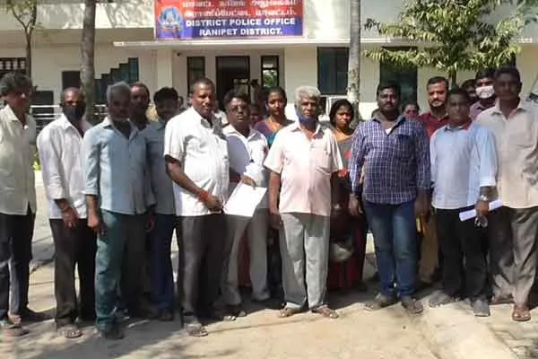 Chit fund case father and son arrested in ranipet 