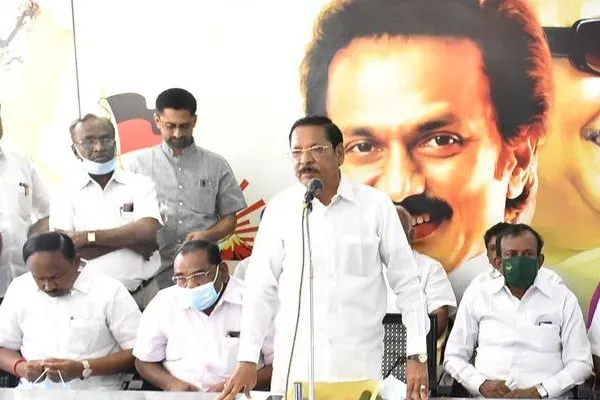 RS Barathi speech after opening advocate office for dmk in erode  