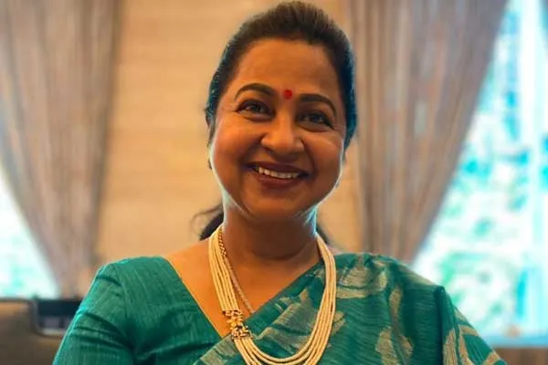 Actress radhika sarathkumar planning contest assembly poll one of the  chennai Constituency   