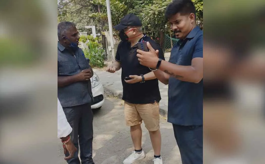 Actor Ajith visted chennai commissioner office 
