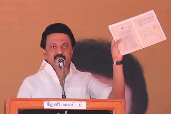 MK Stalin's assurance that  if I am sworn in as the Chief Minister, I will open the complaint box first 
