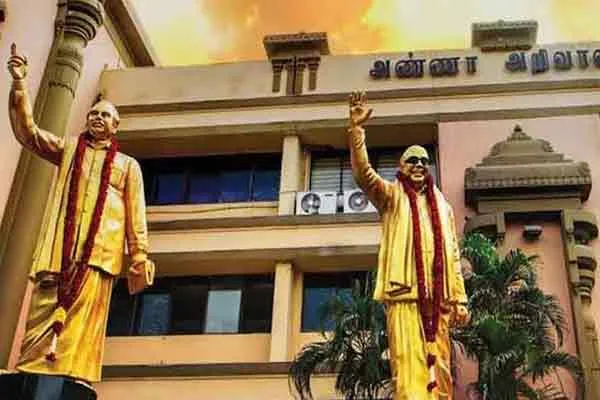 DMK is contesting in 8 constituencies in the district .. DMK in celebration 