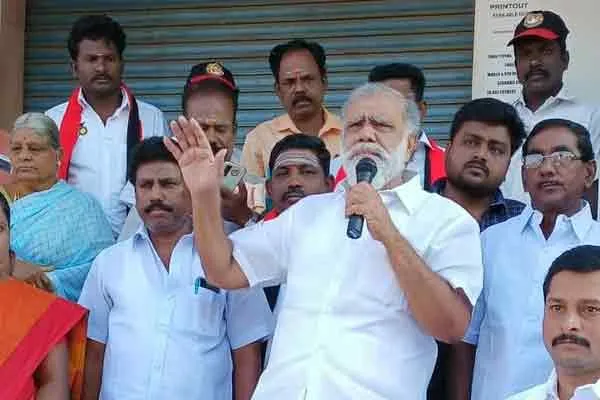 I. Periyasamy election campaign in veerakkal