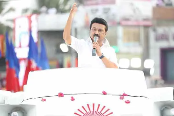 MK Stalin election campaign at Thirunindravur spoke about Pandiyarajan