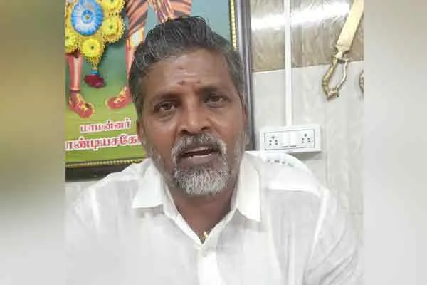 Madurai ammk candidate aathi narayanan doubt about admk minister and thirumagalam candidate R B Udhayakumar 