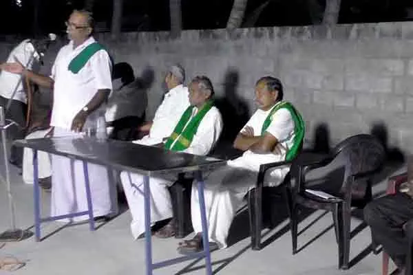 If the plan is not abandoned, we will boycott the elections in 10 assembly constituencies .. Three district farmers resolution ..!