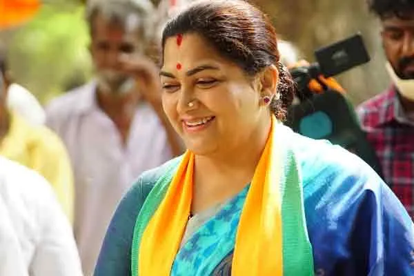 Actress Kushboo twitted to kanimozhi  recover from covid 