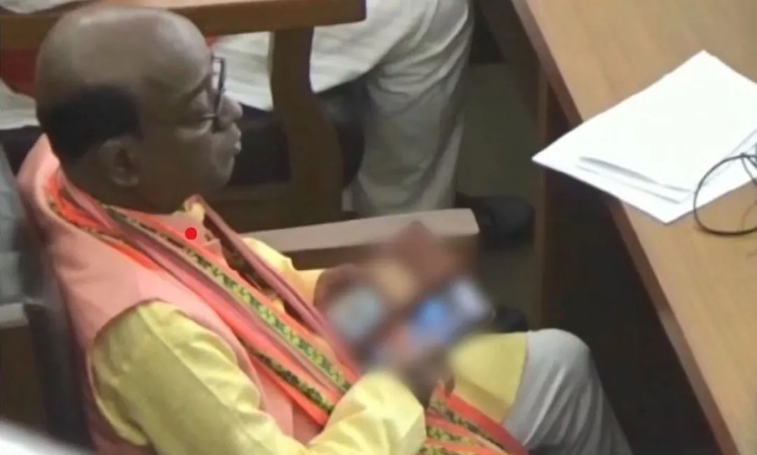 tripura assembly bjp mla video issue